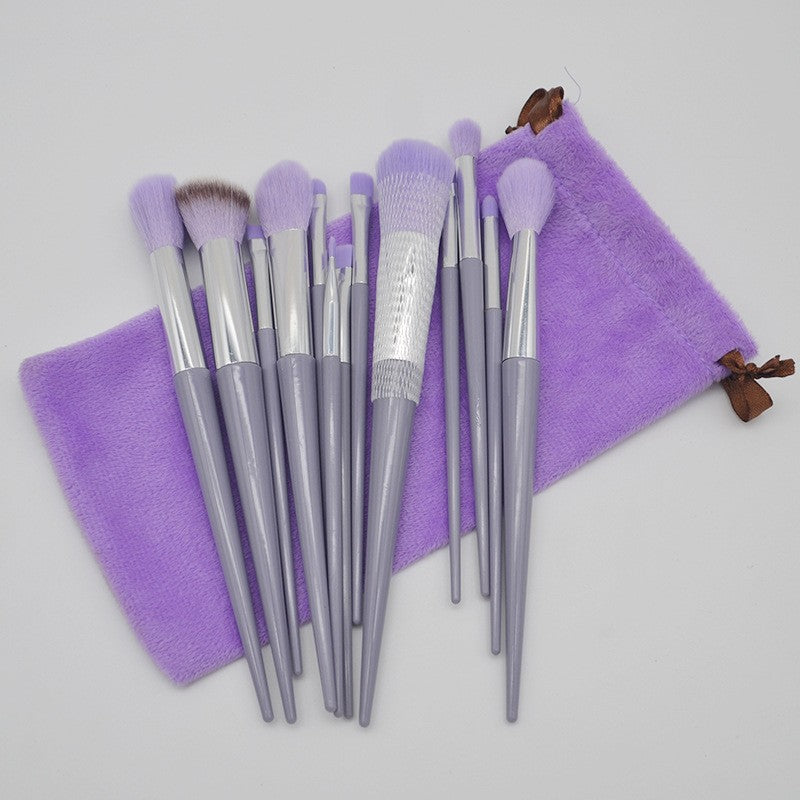 Set Of 13 Four Seasons Green Makeup Brushes Set Of 13 Four Seasons Green Makeup Brushes